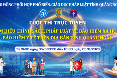 CUỘC THI TRỰC TUYẾN TÌM HIỂU PHÁP LUẬT VỀ BHXH, BHYT NĂM 2026