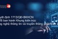 KHUNG KIẾN TRÚC CÔNG NGHỆ THÔNG TIN VÀ TRUYỀN THÔNG (ICT) PHÁT TRIỂN ĐÔ THỊ THÔNG MINH QUỐC GIA – PHIÊN BẢN 2.0